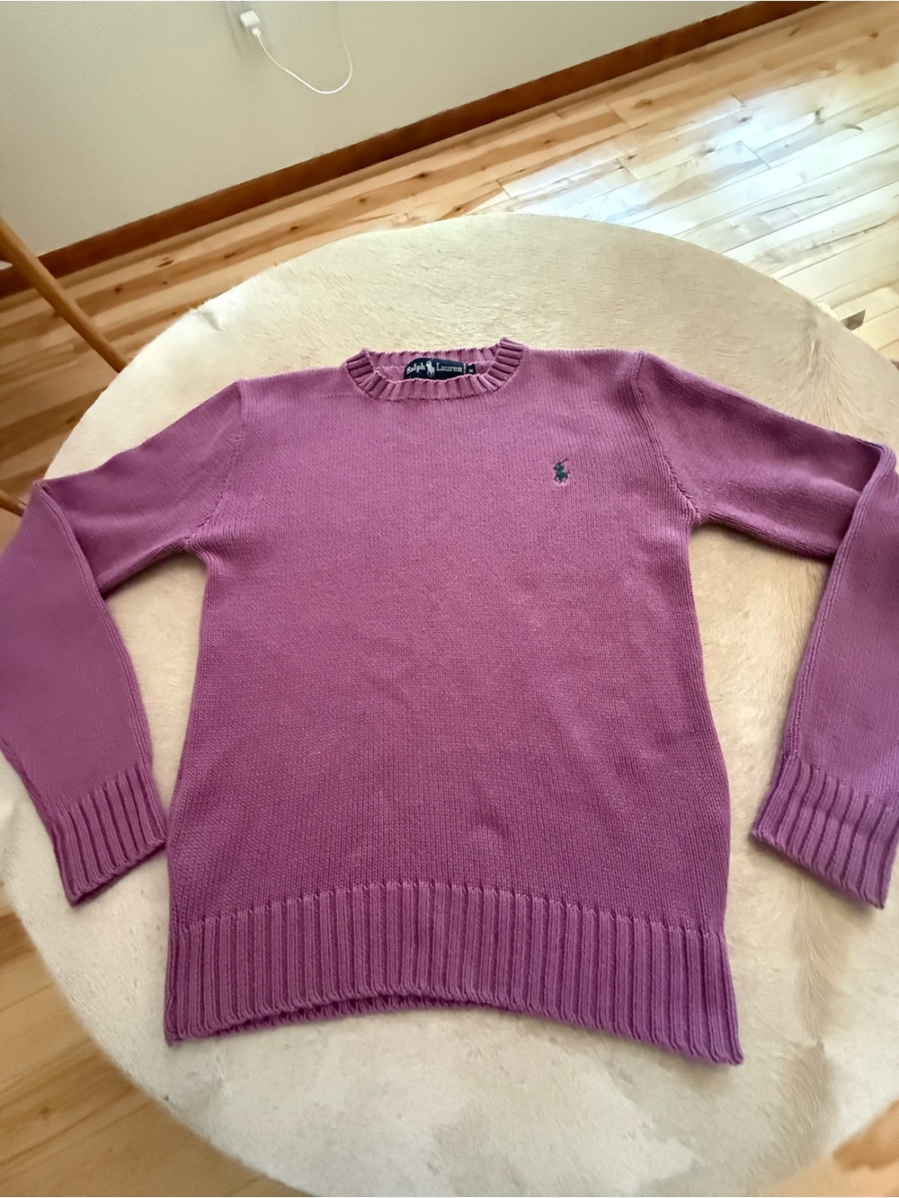 Ralph Lauren Mauve Crewneck Sweater - Women's